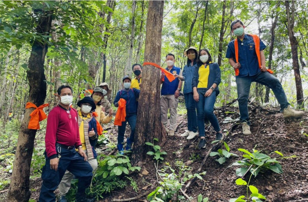 กฟผ.แม่เมาะ ร่วมกับ เครือข่ายป่าชุมชน จ.ลำปาง อำเภอแม่เมาะ และชุมชนบ้านปงแท่น ต.จางเหนือ ทำพิธีบวชป่า อนุรักษ์พื้นที่สีเขียวของแผ่นดิน