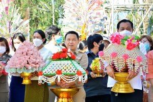 กฟผ.แม่เมาะ ร่วมทอดกฐินสามัคคีอําเภอแม่เมาะ สืบสานประเพณีบุญเฉพาะกาล