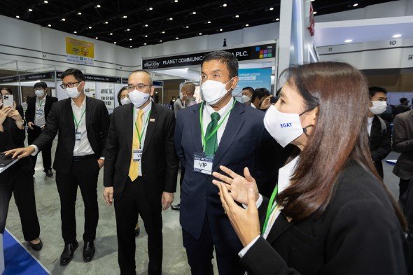 ชฟฟ2. นำทีม กฟผ. ร่วมงาน Thailand Smart City Expo 2022