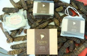 สบู่ส้มป่อยรำเผย ผลิตภัณฑ์ชุมชน อ.แม่เมาะ สู่ตลาดอินเตอร์วางจำหน่ายบนห้างสรรพสินค้าที่เชียงใหม่