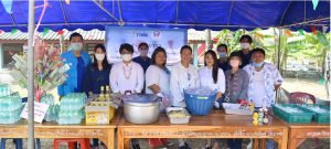 กฟผ.แม่เมาะ ร่วมงานสรงน้ำ พระธาตุวัดหลวงนาแช่ สืบสานวัฒนธรรมชุมชน