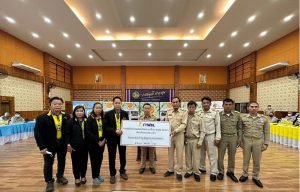 กฟผ.แม่เมาะ มอบงบประมาณสนับสนุนการดำเนินงานของชมรมกำนันผู้ใหญ่บ้าน อ.แม่เมาะ