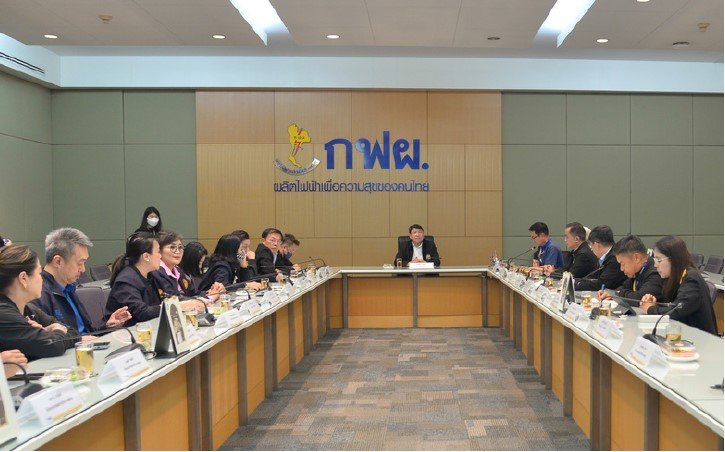 คณะกรรมาธิการ การพลังงานสภาผู้แทนราษฎรศึกษาดูงาน กฟผ.แม่เมาะ ดัน อ.แม่เมาะ เป็นต้นแบบพื้นที่ด้านพลังงานสีเขียวแบบครบวงจร