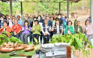 กฟผ.แม่เมาะ นำร่องสร้าง 3ป่าชุมชนต้นแบบ “เห็ดป่าคืนถิ่น”