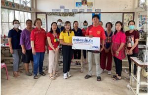 กฟผ.แม่เมาะ ติดตามเยี่ยมชมโครงการพัฒนาคุณภาพชีวิตชุมชน ต.แม่เมาะ