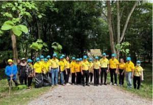 กฟผ.แม่เมาะ ร่วมกิจกรรมจิตอาสาพัฒนาหมู่บ้านนาแช่ เนื่องในโอกาส 28 กรกฎาคม วันเฉลิมพระชนมพรรษา รัชกาลที่ 10