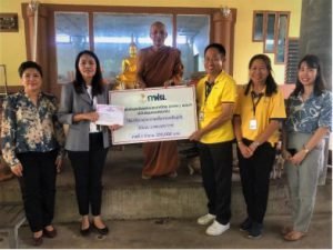 โรงไฟฟ้าแม่เมาะ สนับสนุนงบอย่างต่อเนื่อง ดูแลสุนัขจรจัด และทำนุบำรุงวัดเวฬุวนาราม อ.แม่ทะ