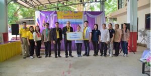 กฟผ. จัดโครงการแว่นแก้วหน่วยที่ 518 ตรวจวัดสายตาประกอบแว่นฟรีให้ประชาชนอำเภอแม่เมาะ 500 คน