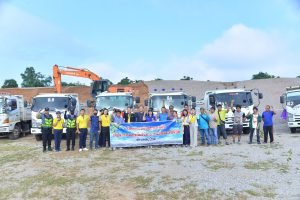 เดินหน้าโครงการสนับสนุน เพื่อสาธารณประโยชน์สาธารณภัยและภัยพิบัติชุมชนพื้นที่ อ.แม่เมาะ ประเดิมแห่งแรก ต.สบป้าด 4,794 ลบ.ม.