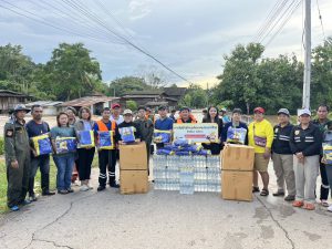 กฟผ.แม่เมาะ ระดมความช่วยเหลือผู้ประสบภัยใน อ.แม่เมาะ ต่อเนื่อง ด้านพลังจิตอาสาเร่งจัดถุงยังชีพ เตรียมส่งถึงมือชาวแม่เมาะ