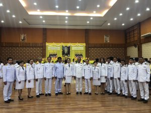 กฟผ.แม่เมาะ ร่วมกิจกรรมน้อมรำลึกในพระมหากรุณาธิคุณ แสดงความจงรักภักดี เนื่องในวันคล้ายวันพระราชสมภพในหลวงรัชกาลที่ 9 วันชาติและวันพ่อแห่งชาติ 5 ธันวาคม 2567 ใน อ.แม่เมาะ