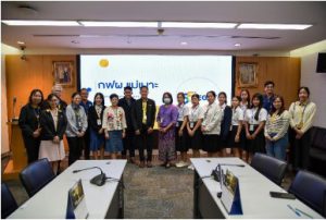 รับทราบข้อมูลก่อนลงพื้นที่สำรวจความคิดเห็นประชาชน อ.แม่เมาะ